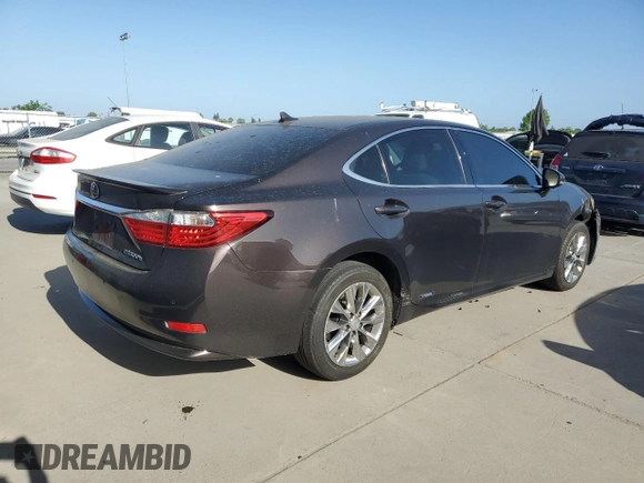 2013 Lexus ES 300h with VIN JTHBW1GG3D2029260, listed as a Copart auction lot 54244645 with 129,842 mi miles and Salvage Title. Bid and sale history available at DreamBid. Image 3.