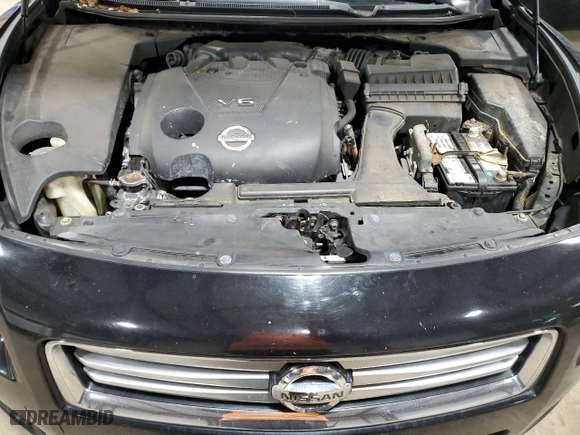 2012 Nissan Maxima 3.5 S with VIN 1N4AA5AP4CC863659, listed as a Copart auction lot 52316075 with 205,159 mi miles and Salvage Title. Bid and sale history available at carsss.com. Image 11.