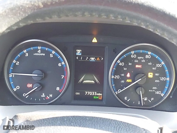 2018 Toyota RAV4 XLE with VIN 2T3RFREV9JW793956, listed as a IAAI auction lot 41012152 with 77,033 mi miles. Bid and sale history available at carsss.com. Image 7.
