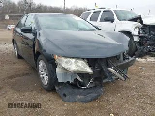2012 Toyota Camry L with VIN 4T1BF1FK0CU520424, listed as a IAAI auction lot 41903916 with 158,001 mi miles. Bid and sale history available at carsss.com. Image 1.