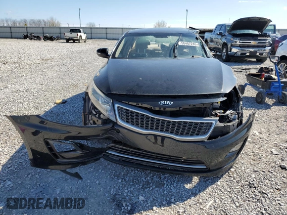 2014 Kia Optima EX with VIN KNAGN4AD3E5072990, listed as a Copart auction lot 50487245 with Not provided miles and Salvage title. Bid and sale history available at DreamBid. Image 5.