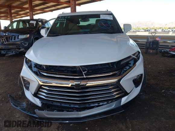 2024 Chevrolet Blazer Premier with VIN 3GNKBFR48RS207891, listed as a IAAI auction lot 42297266 with 13,935 mi miles and . Bid and sale history available at DreamBid. Image 13.