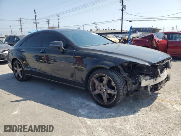 2014 Mercedes-Benz CLS 550 with VIN WDDLJ7DB7EA122036, listed as a Copart auction lot 59029795 with 74,891 mi miles and Salvage title. Bid and sale history available at DreamBid. Image 4.