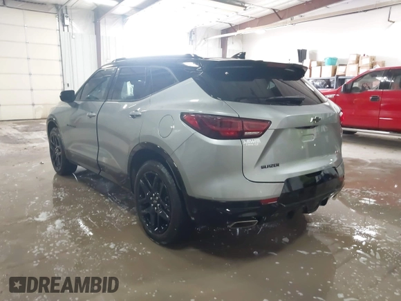 2024 Chevrolet Blazer RS с VIN 3GNKBERS5RS196244, выставлен на аукционе IAAI как лот 41549647 с пробегом 12 399 миль миль и . История ставок и продаж доступна на DreamBid. Изображение 3.