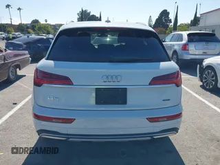2023 Audi Q5 Premium Plus with VIN WA1BBAFY7P2167227, listed as a IAAI auction lot 42632124 with 17,065 mi miles and . Bid and sale history available at DreamBid. Image 16.