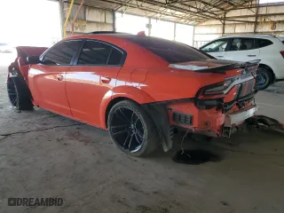 2020 Dodge Charger Scat Pack with VIN 2C3CDXGJ6LH237363, listed as a Copart auction lot 52633055 with 65,107 mi miles and Salvage Title. Bid and sale history available at carsss.com. Image 2.