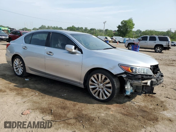 2014 Acura RLX Technology с VIN JH4KC1F51EC003745, выставлен на аукционе Copart как лот 59766005 с пробегом 176 831 миль миль и Списание • Salvage title. История ставок и продаж доступна на DreamBid. Изображение 4.