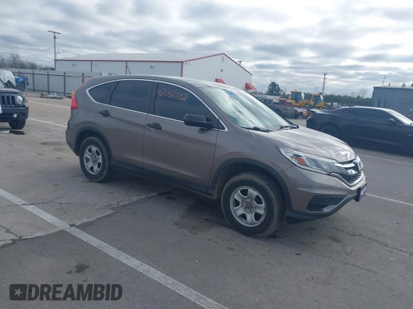 2015 Honda CR-V LX with VIN 5J6RM4H35FL127992, listed as a IAAI auction lot 42042332 with 141,642 mi miles and . Bid and sale history available at DreamBid. Image 1.