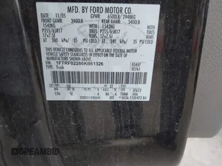 2006 Ford F-150 STX with VIN 1FTRF02286KB61326, listed as a IAAI auction lot 42085410 with 173,132 mi miles. Bid and sale history available at carsss.com. Image 9.