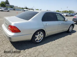 2002 Lexus LS 430 z VIN JTHBN30FX20063219, wystawiony jako Copart lot #59538005 z przebiegiem 190 392 mil mil oraz Czysty tytuł • Clean title. Historia ofert i sprzedaży dostępna na DreamBid. Obrazek 3.
