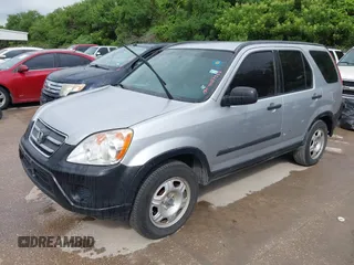 2005 Honda CR-V LX with VIN JHLRD78585C046494, listed as a IAAI auction lot 42182332 with 256,578 mi miles. Bid and sale history available at carsss.com. Image 2.