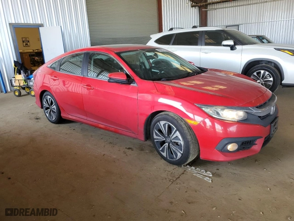 2016 Honda Civic Sedan EX-T with VIN 2HGFC1F39GH654057, listed as a Copart auction lot 48433715 with 199,381 mi miles and Salvage Title. Bid and sale history available at carsss.com. Image 4.