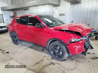 2024 Dodge Hornet R/T Plus z VIN ZACPDFDWXR3A09761, wystawiony jako Copart lot #48555035 z przebiegiem 26 549 mil mil oraz Szkoda całkowita • Salvage title. Historia ofert i sprzedaży dostępna na DreamBid. Obrazek 4.