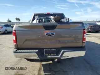 2020 Ford F-150 XL with VIN 1FTEW1C52LFA97821, listed as a Copart auction lot 42384905 with 41,867 mi miles and Salvage Title. Bid and sale history available at carsss.com. Image 6.