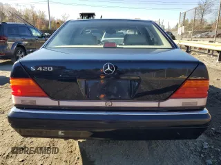 1996 Mercedes-Benz S with VIN WDBGA43E6TA299243, listed as a Copart auction lot 79664294 with 168,356 mi miles and Salvage Title. Bid and sale history available at DreamBid. Image 6.