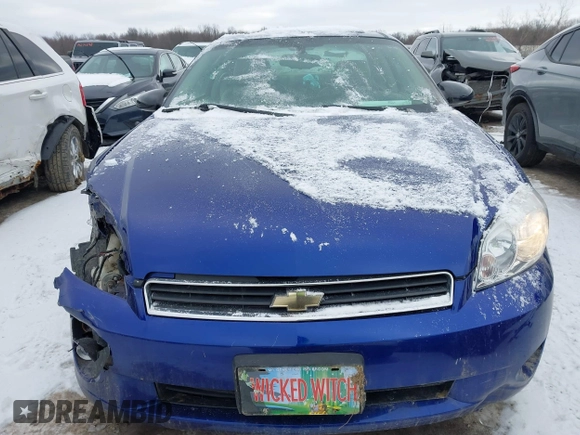 2006 Chevrolet Monte Carlo LTZ with VIN 2G1WN161069396231, listed as a IAAI auction lot 41267265 with 98,847 mi miles and . Bid and sale history available at DreamBid. Image 12.