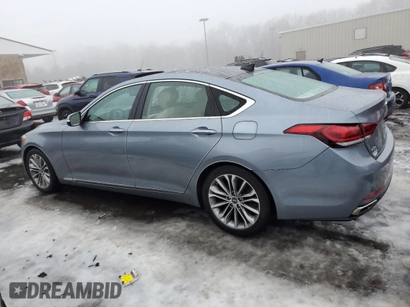 2017 Genesis G80 3.8L with VIN KMHGN4JE5HU199290, listed as a Copart auction lot 45320385 with 24,571 mi miles and Salvage Title. Bid and sale history available at DreamBid. Image 2.