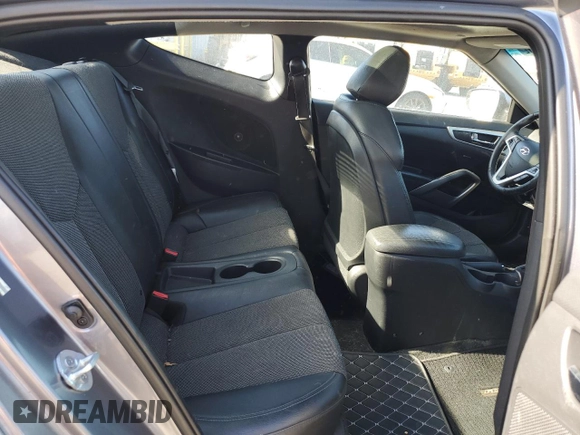 2012 Hyundai Veloster w/Gray Int z VIN KMHTC6AD9CU079542, wystawiony jako Copart lot #55998045 z przebiegiem 98 065 mil mil oraz Szkoda całkowita • Salvage title. Historia ofert i sprzedaży dostępna na DreamBid. Obrazek 10.