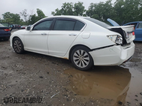 2013 Honda Accord Touring with VIN 1HGCR3F95DA026072, listed as a Copart auction lot 60533505 with 183,784 mi miles and Salvage title. Bid and sale history available at DreamBid. Image 2.