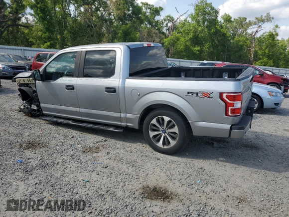 2020 Ford F-150 XL with VIN 1FTEW1C40LKF52020, listed as a Copart auction lot 50210665 with 56,242 mi miles and Non Repairable. Bid and sale history available at DreamBid. Image 2.
