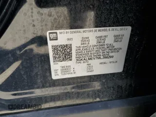 2021 GMC Terrain SLE z VIN 3GKALMEV7ML396299, wystawiony jako Copart lot #60335035 z przebiegiem 30 489 mil mil oraz Szkoda całkowita • Salvage title. Historia ofert i sprzedaży dostępna na DreamBid. Obrazek 13.