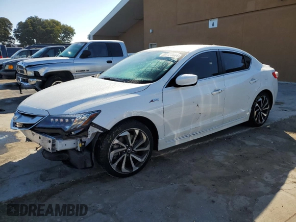2018 Acura ILX Premium z VIN 19UDE2F84JA005193, wystawiony jako Copart lot #69123884 z przebiegiem Nie podano mil oraz Szkoda całkowita • Salvage title. Historia ofert i sprzedaży dostępna na DreamBid. Obrazek 1.