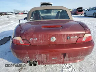 2001 BMW Z3 2.5 z VIN WBACN33471LM03467, wystawiony jako Copart lot #45764405 z przebiegiem 135 902 mil mil oraz Szkoda całkowita • Salvage title. Historia ofert i sprzedaży dostępna na DreamBid. Obrazek 6.