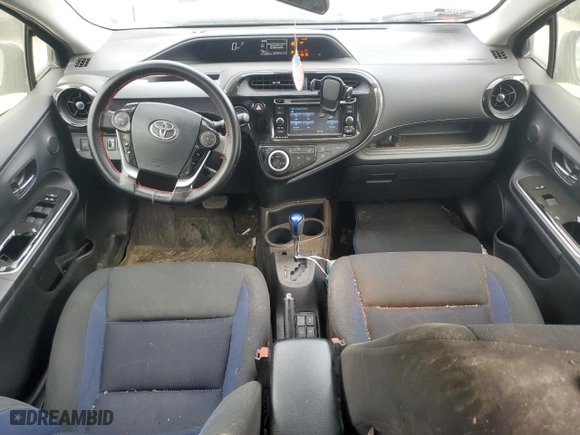 2018 Toyota Prius c One with VIN JTDKDTB36J1599388, listed as a Copart auction lot 46197525 with 133,625 mi miles and Salvage Title. Bid and sale history available at carsss.com. Image 8.