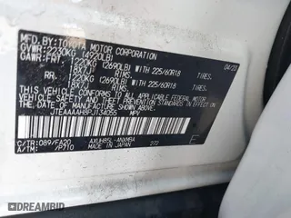 2023 Toyota Venza LE with VIN JTEAAAAH8PJ134055, listed as a IAAI auction lot 41849843 with 20,625 mi miles. Bid and sale history available at carsss.com. Image 9.