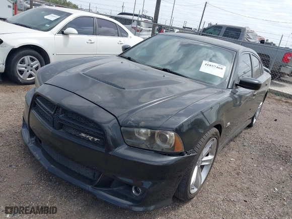 2012 Dodge Charger SRT8 with VIN 2C3CDXEJ7CH169853, listed as a IAAI auction lot 41857468 with 145,016 mi miles. Bid and sale history available at carsss.com. Image 18.