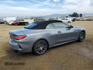 2025 BMW 4 Series 430i xDrive with VIN WBA53DB00SCS31044, listed as a Copart auction lot 42434605 with 19,790 mi miles and Clean Title. Bid and sale history available at DreamBid. Image 3.