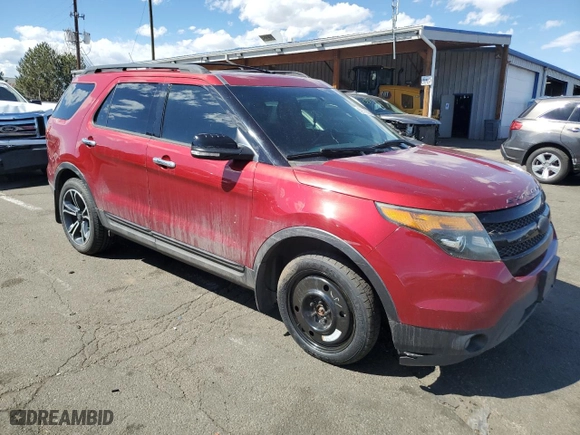 2013 Ford Explorer Sport with VIN 1FM5K8GT0DGB89465, listed as a Copart auction lot 50693565 with 216,167 mi miles and Non Repairable. Bid and sale history available at carsss.com. Image 4.