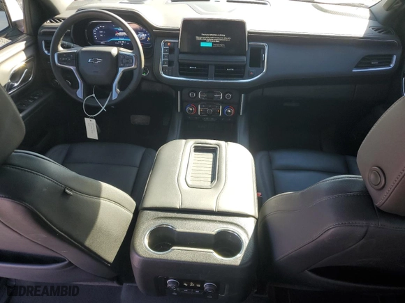 2024 Chevrolet Tahoe Z71 with VIN 1GNSKPKD4RR264074, listed as a Copart auction lot 42355535 with 15,169 mi miles and Salvage Title. Bid and sale history available at carsss.com. Image 8.