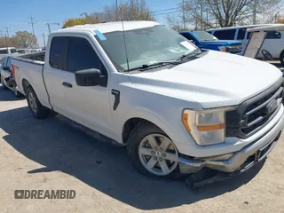 2022 Ford F-150 XL z VIN 1FTEX1EP4NKE18604, wystawiony jako IAAI lot #41781529 z przebiegiem Nie podano mil oraz . Historia ofert i sprzedaży dostępna na DreamBid. Obrazek 1.