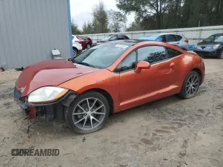2012 Mitsubishi Eclipse GS with VIN 4A31K5DF8CE007616, listed as a Copart auction lot 46189005 with 86,676 mi miles and Salvage Title. Bid and sale history available at carsss.com. Image 1.