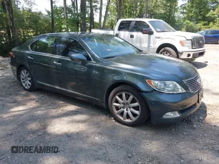 2008 Lexus LS 460 z VIN JTHBL46FX85070461, wystawiony jako IAAI lot #42571593 z przebiegiem 205 220 mil mil oraz . Historia ofert i sprzedaży dostępna na DreamBid. Obrazek 1.