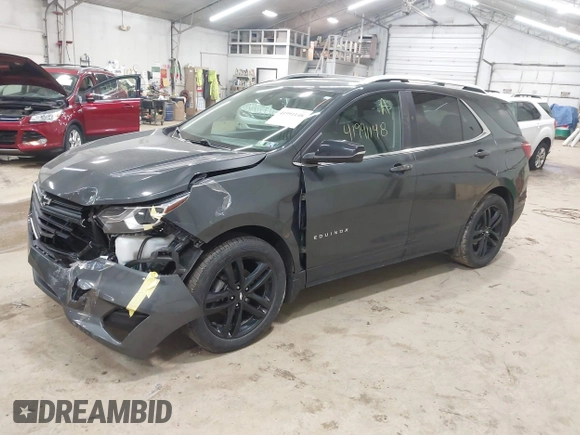 2021 Chevrolet Equinox LT with VIN 3GNAXUEV2ML375190, listed as a IAAI auction lot 41991148 with 60,016 mi miles and . Bid and sale history available at DreamBid. Image 17.