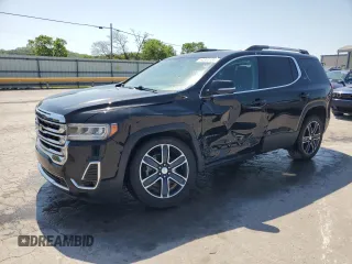 2022 GMC Acadia SLT with VIN 1GKKNML42NZ146603, listed as a Copart auction lot 54848185 with 64,767 mi miles and Salvage Title. Bid and sale history available at carsss.com. Image 1.