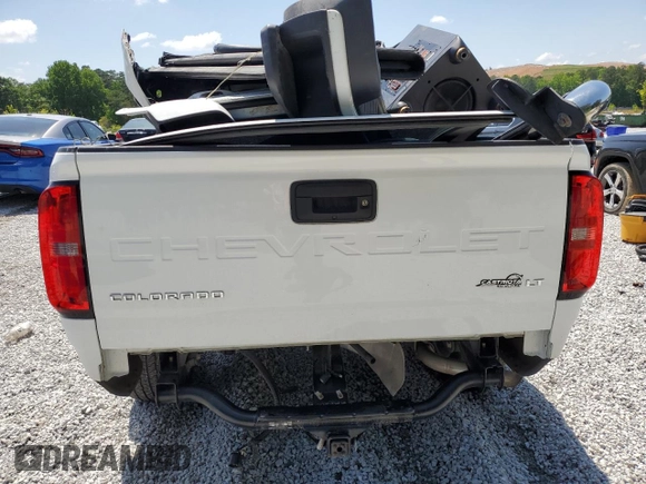 2022 Chevrolet Colorado 2WD LT with VIN 1GCGSCEAXN1109126, listed as a Copart auction lot 55135105 with 44,326 mi miles and Salvage title. Bid and sale history available at DreamBid. Image 6.