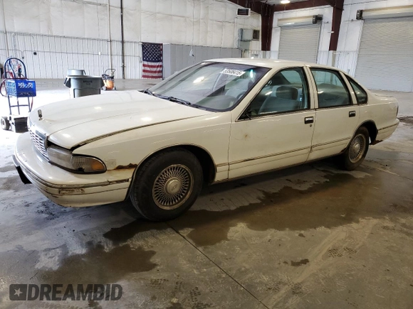 1996 Chevrolet Caprice 1SA Special Value с VIN 1G1BL52W7TR102502, выставлен на аукционе Copart как лот 53508415 с пробегом Не указан миль и Чистый • Clean title. История ставок и продаж доступна на DreamBid. Изображение 1.