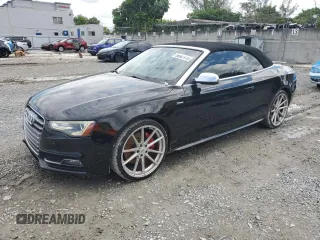 2014 Audi S5 Premium Plus z VIN WAUCGAFH4EN000456, wystawiony jako Copart lot #56907415 z przebiegiem 158 392 mil mil oraz Szkody całkowita. Historia ofert i sprzedaży dostępna na DreamBid. Obrazek 1.