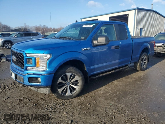 2020 Ford F-150 XL with VIN 1FTFX1E50LKE76922, listed as a Copart auction lot 46567395 with 42,101 mi miles and Salvage Title. Bid and sale history available at carsss.com. Image 1.