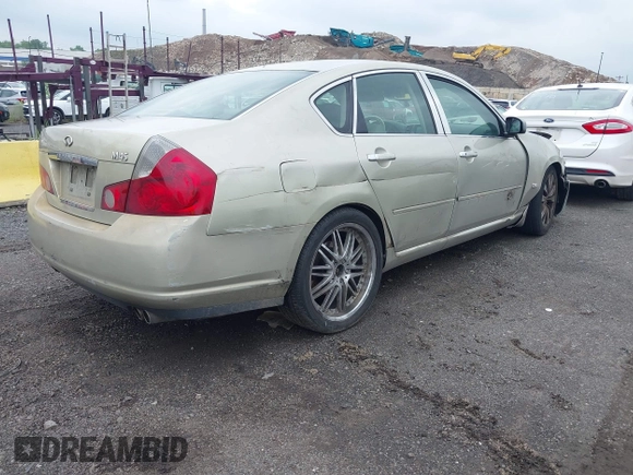 2006 Infiniti M Sport z VIN JNKBY01E06M207564, wystawiony jako IAAI lot #42384952 z przebiegiem 189 804 mil mil oraz . Historia ofert i sprzedaży dostępna na DreamBid. Obrazek 4.