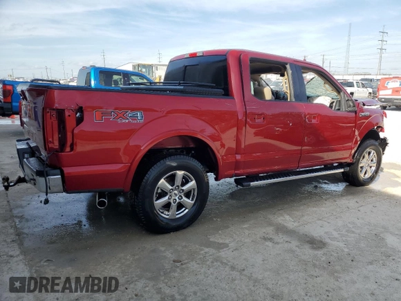 2018 Ford F-150 XL with VIN 1FTEW1EGXJKE39406, listed as a Copart auction lot 80995394 with Not Provided miles and Salvage Title. Bid and sale history available at carsss.com. Image 3.