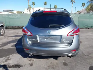 2013 Nissan Murano LE with VIN JN8AZ1MW7DW322852, listed as a IAAI auction lot 41574118 with 128,449 mi miles. Bid and sale history available at carsss.com. Image 16.
