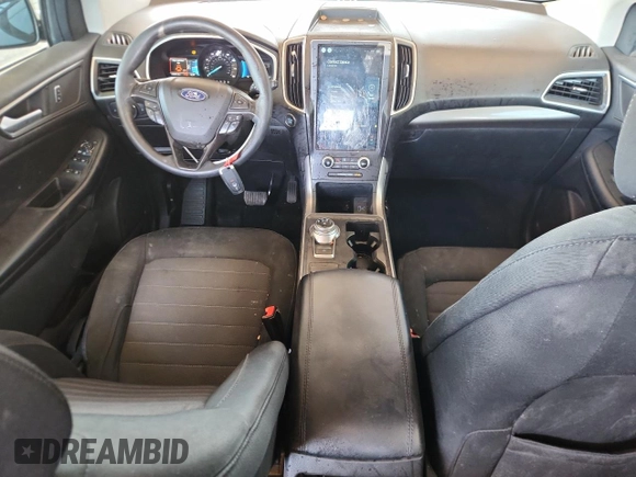 2021 Ford Edge SE with VIN 2FMPK3G97MBA03640, listed as a Copart auction lot 60281055 with 72,477 mi miles and Salvage title. Bid and sale history available at DreamBid. Image 8.
