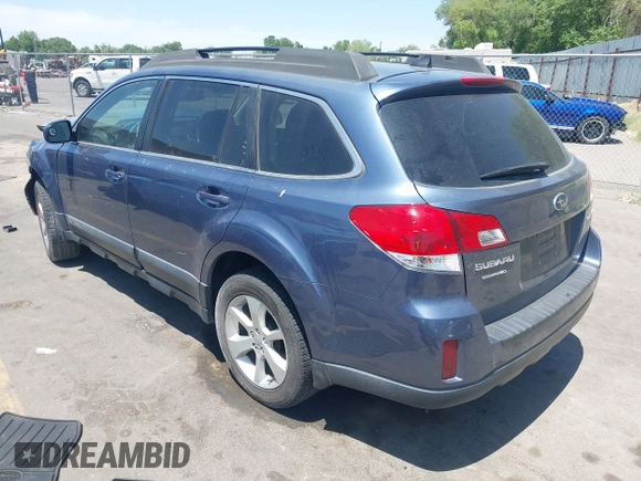 2013 Subaru Outback Premium with VIN 4S4BRBHCXD3268465, listed as a IAAI auction lot 42559125 with 122,768 mi miles and . Bid and sale history available at DreamBid. Image 3.