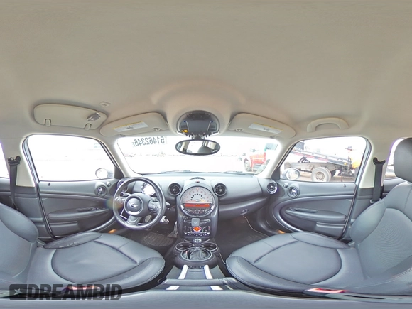 2013 MINI Countryman S ALL4 with VIN WMWZC5C52DWP32567, listed as a Copart auction lot 51462345 with 109,264 mi miles and Salvage Title. Bid and sale history available at DreamBid. Image 12.