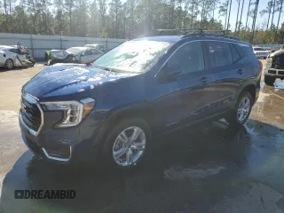 2022 GMC Terrain SLE with VIN 3GKALMEV6NL139426, listed as a Copart auction lot 47931685 with 32,864 mi miles and Salvage Title. Bid and sale history available at carsss.com. Image 1.