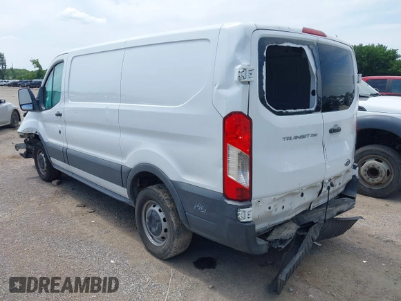 2018 Ford Transit with VIN 1FTYR1YM3JKA06936, listed as a IAAI auction lot 42504298 with 139,713 mi miles and . Bid and sale history available at DreamBid. Image 3.